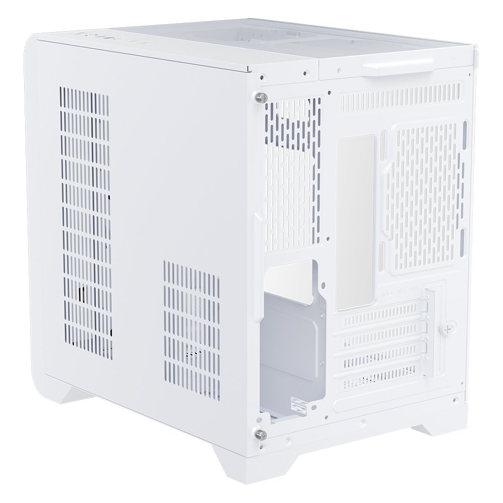 Gabinete Gamer 1STPLAYER VT5, Mid Tower, ATX, Lateral em Vidro Temperado, Sem Fan, Branco - VT5-WH Gabinete Gamer 1STPLAYER VT5, Mid Tower, ATX, Lateral em Vidro Temperado, Sem Fan, Branco - VT5-WH