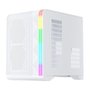 Gabinete Gamer 1STPLAYER VT5, Mid Tower, ATX, Lateral em Vidro Temperado, Sem Fan, Branco - VT5-WH