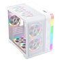 Gabinete Gamer 1STPLAYER VT5, Mid Tower, ATX, Lateral em Vidro Temperado, Sem Fan, Branco - VT5-WH