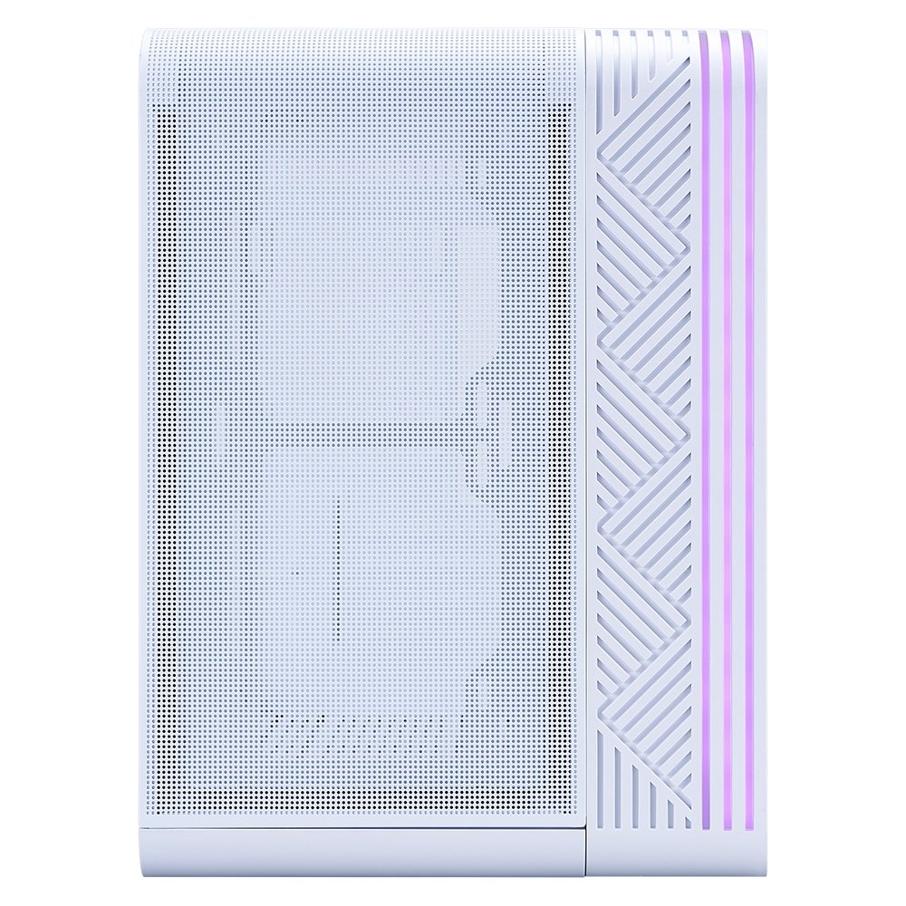 Gabinete Gamer 1STPLAYER VT5, Mid Tower, ATX, Lateral em Vidro Temperado, Sem Fan, Branco - VT5-WH Gabinete Gamer 1STPLAYER VT5, Mid Tower, ATX, Lateral em Vidro Temperado, Sem Fan, Branco - VT5-WH