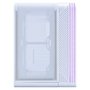 Gabinete Gamer 1STPLAYER VT5, Mid Tower, ATX, Lateral em Vidro Temperado, Sem Fan, Branco - VT5-WH