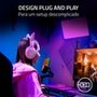 Microfone Razer Seiren V3 Chroma, RGB, Sensor Tap-to-Mute, Condensador, PC, Discord, OBS Studio, XSplit, USB, Preto - RZ19-05060100