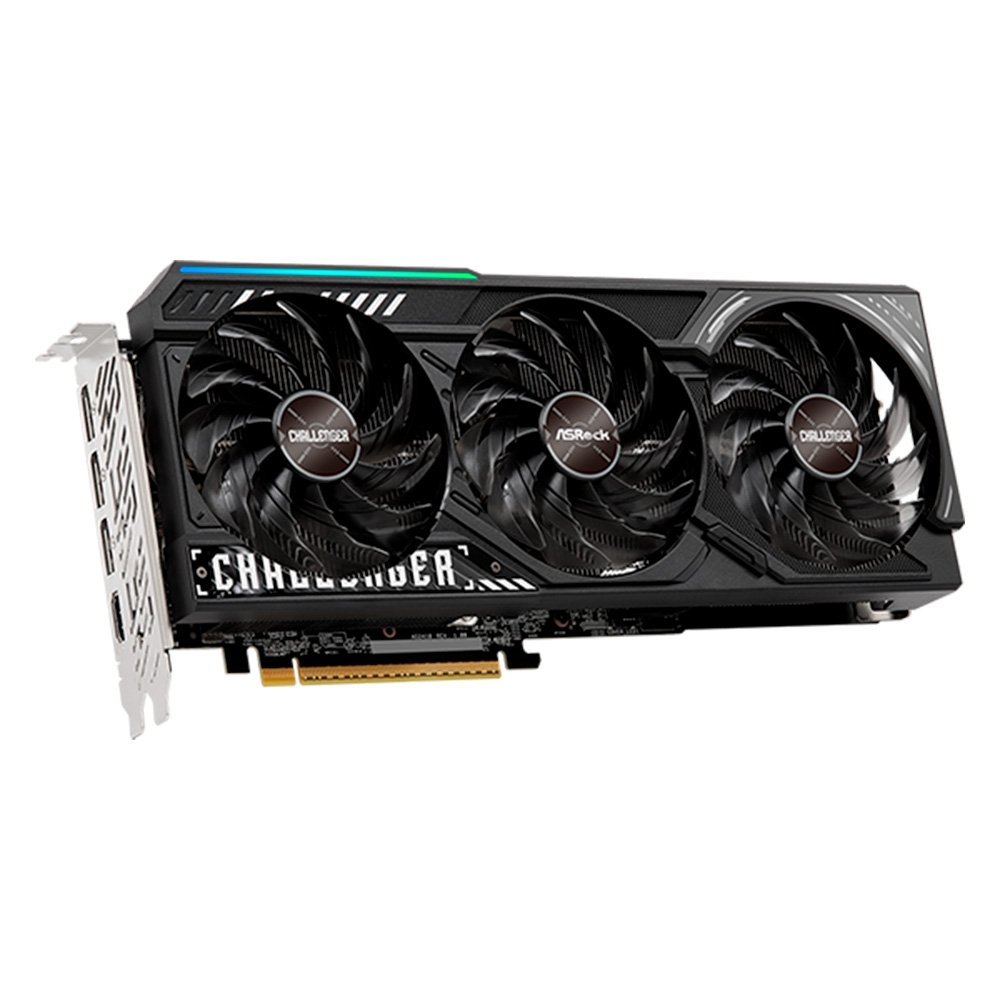 Placa de Vídeo ASRock Radeon RX 9070 XT Challenger, AMD, 16GB - 90-GA61ZZ-00UANF