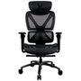 Cadeira Ergonômica Formula V Ergolux 6, Malha Ventilada, Apoio Lombar Regulável, Preto - ERGLX6-BK
