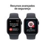 Apple Watch SE 3 GPS, Caixa Meia-noite de Alumínio de 40 mm, Pulseira Esportiva Meia-noite, Tamanho P/M - MEH94AM/A