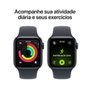 Apple Watch SE 3 GPS, Caixa Meia-noite de Alumínio de 40 mm, Pulseira Esportiva Meia-noite, Tamanho P/M - MEH94AM/A