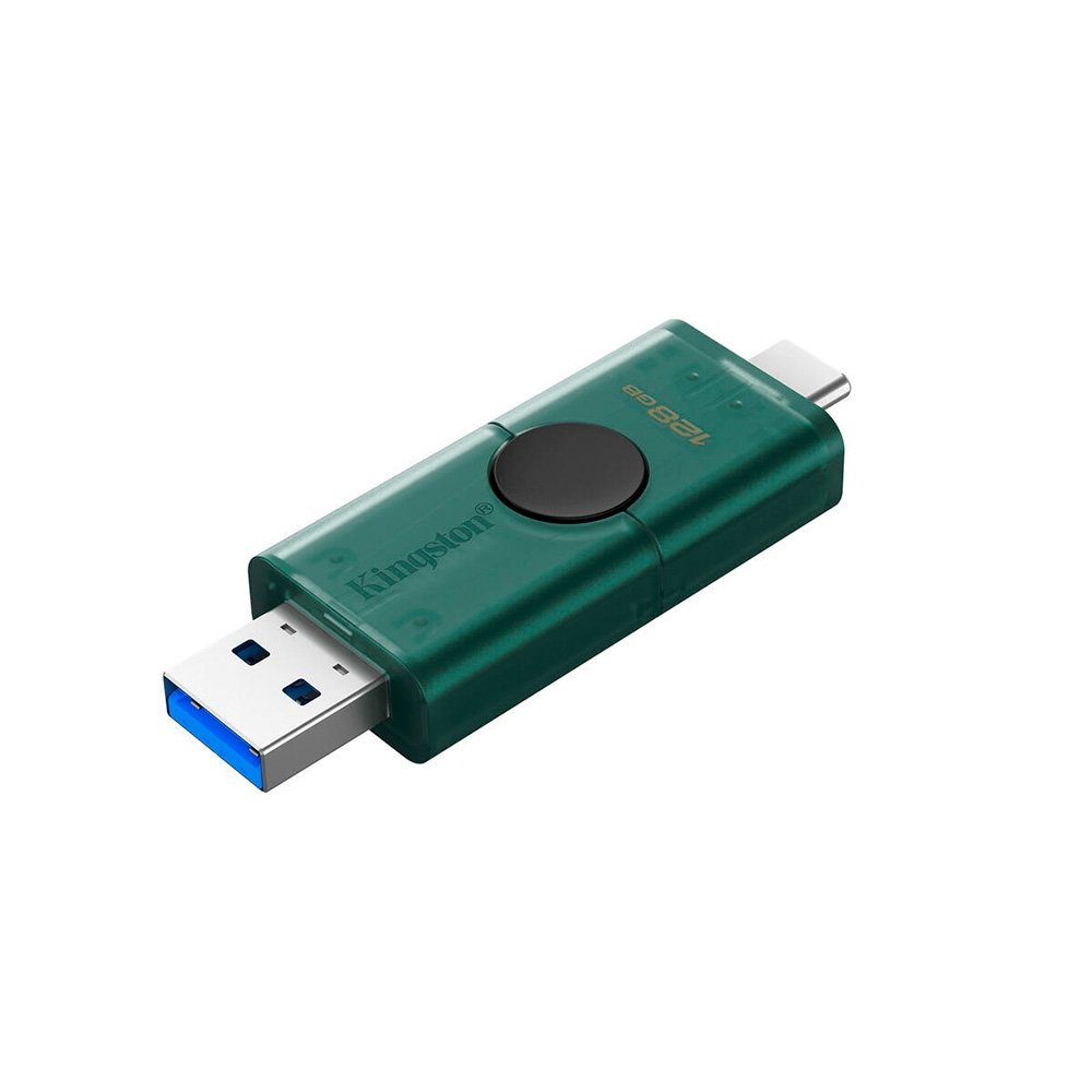 Pen Drive Kingston, 256GB, USB-A + USB-C 3.2 Gen1, DataTraveler DuoG2 - DTDEG2/256GB