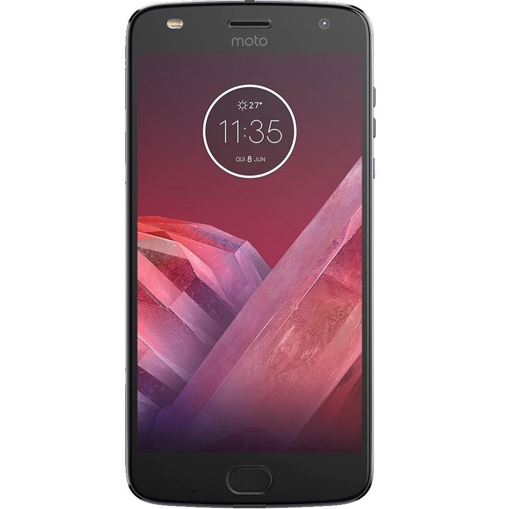 Smartphone Motorola Moto Z 2 Play Sound Edition XT1710 Octa Core, Android 7.1, Tela 5,5´, 64GB, 12MP, 4G. Dual Chip, Desbloqueado - Titanium