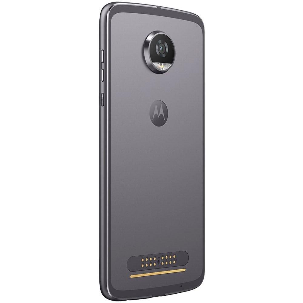 Smartphone Motorola Moto Z 2 Play Sound Edition XT1710 Octa Core, Android 7.1, Tela 5,5´, 64GB, 12MP, 4G. Dual Chip, Desbloqueado - Titanium
