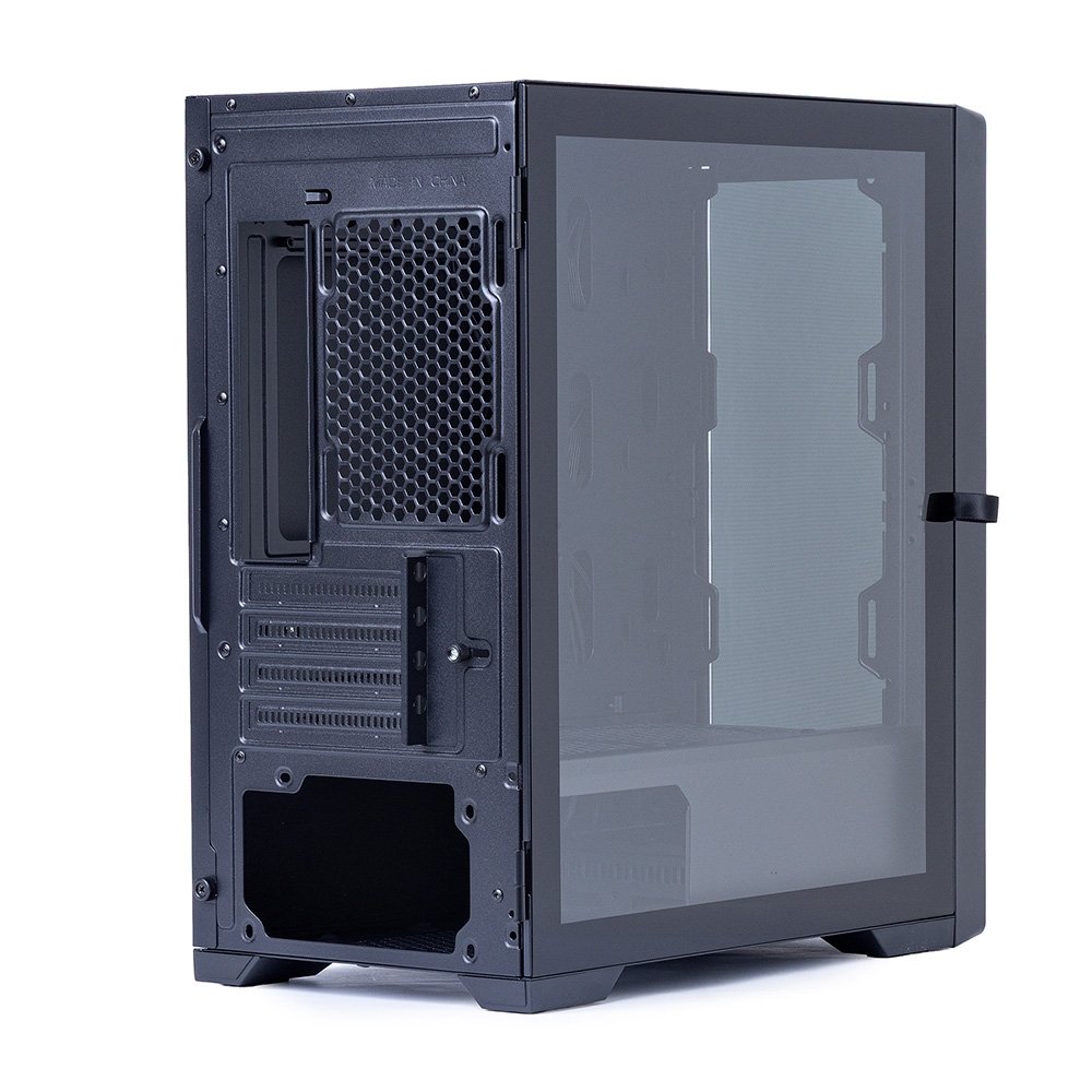 Gabinete Gamer Round5 Astra, Mini Tower, M-ATX, Lateral em Vidro, Preto - R5-ASTRA-B-2185