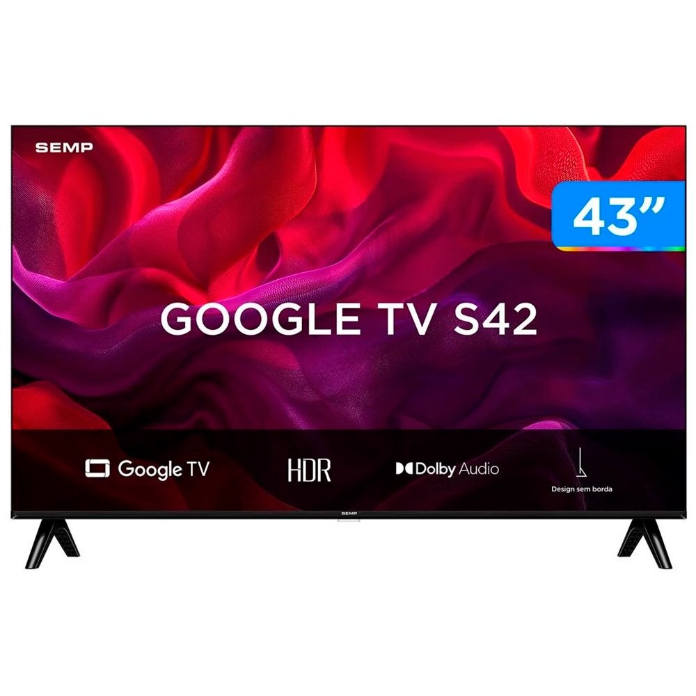 SEMP Smart TV 43" Full HD Google TV 43S42