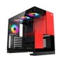 Gabinete Gamer Redragon Eternal P&V, Mid Tower, ARGB, ATX, Lateral em Vidro, Sem Fans, Preto e Vermelho - CA-612BR