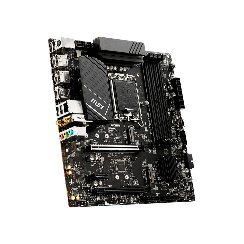 Placa-Mãe MSI PRO B760M-A WIFI DDR5 | KaBuM!