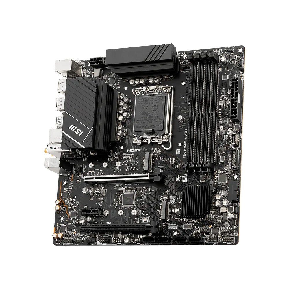Placa-Mãe MSI PRO B760M-A WIFI DDR5 | KaBuM!