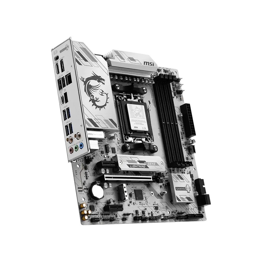 新品未開封 MSI B850M GAMING PLUS WIFI6E Placa-Mãe MSI B850M GAMING PLUS WIFI6E | KaBuM!