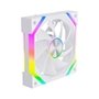 Ventoinha Rise Mode Magneto X Reverse, 120mm, ARGB, Branco - RM-MAX-ARGB-W-RV