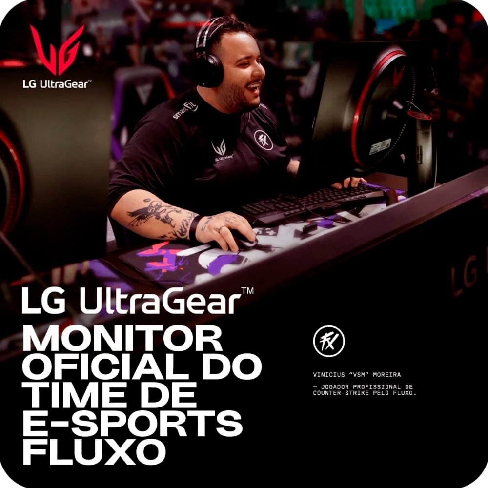 Kit Monitor Gamer LG UltraGear 27" QHD OLED + Headset Gamer Sem Fio Logitech G522, Bluetooth e com Fio USB, Preto