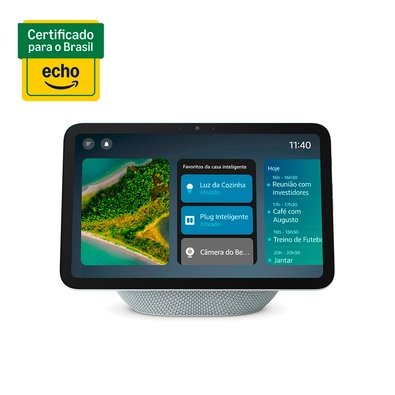 Echo Show 8 Amazon Geração Recente Branco | KaBuM!