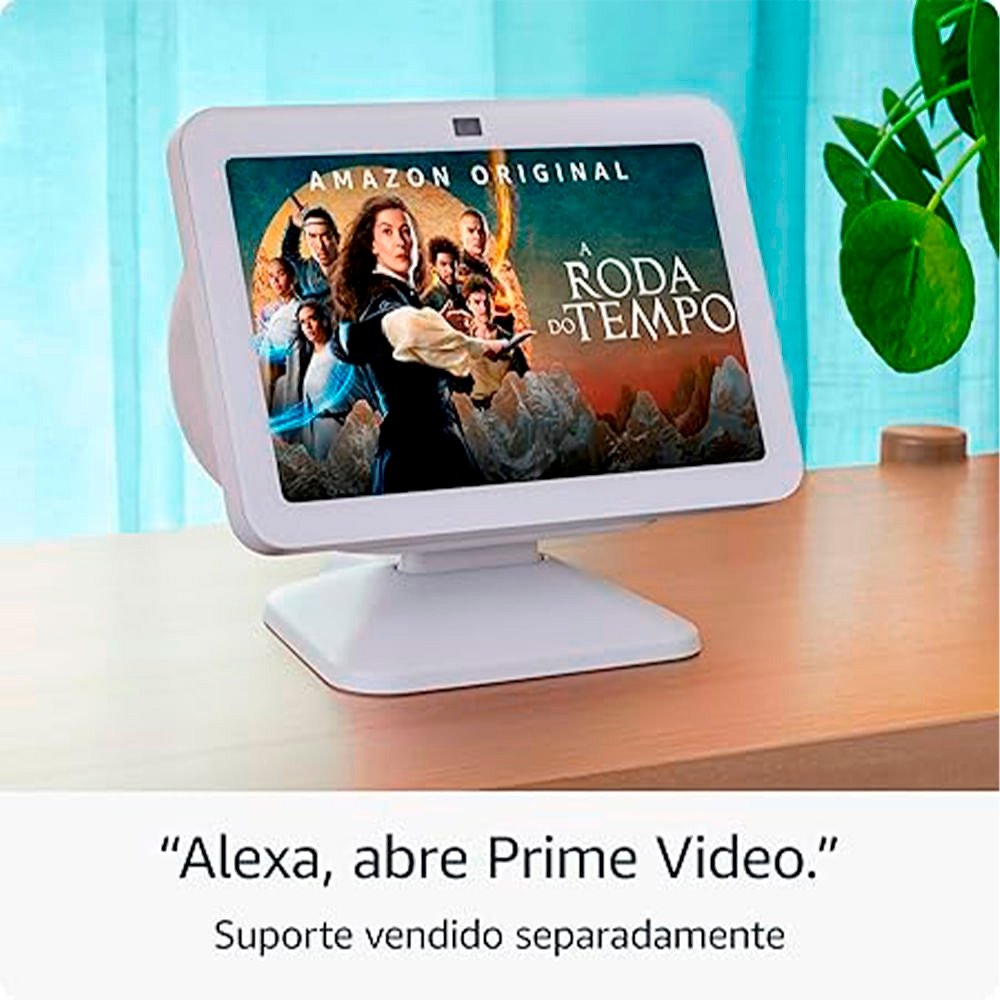 Echo Show 8 Amazon Geração Recente Branco | KaBuM!