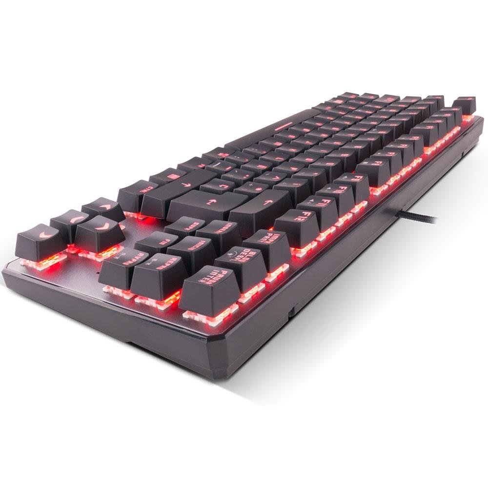 KK_NX Teclado Mecânico Gamer Nox Krom Kernel, RGB, Switch Outemu Red