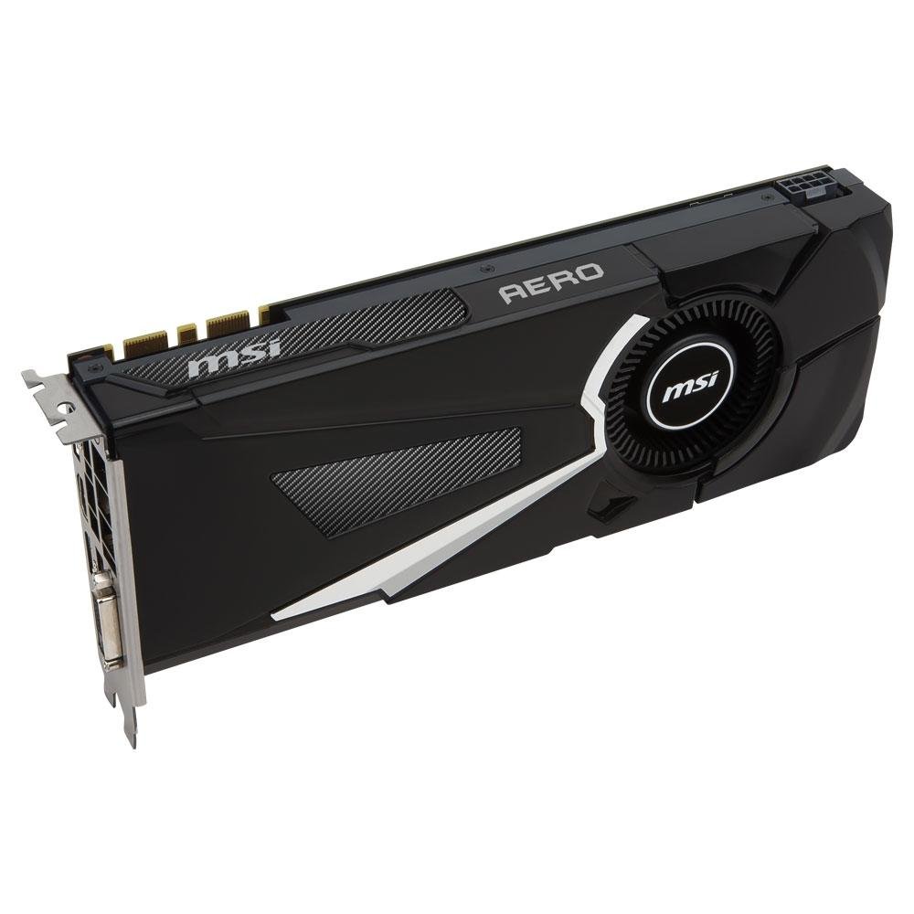 Placa de Vídeo MSI NVIDIA GeForce GTX 1070 Ti Aero 8G, GDDR5 Placa de Vídeo MSI NVIDIA GeForce GTX 1070 Ti Aero 8G, GDDR5