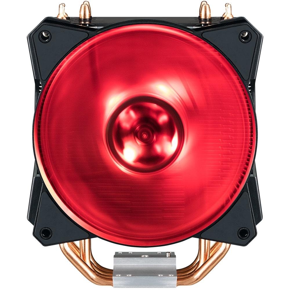 Air Cooler Cooler Master MasterAir MA410P, RGB, Intel/AMD, 120mm, Preto - MAP-T4PN-220PC-R1