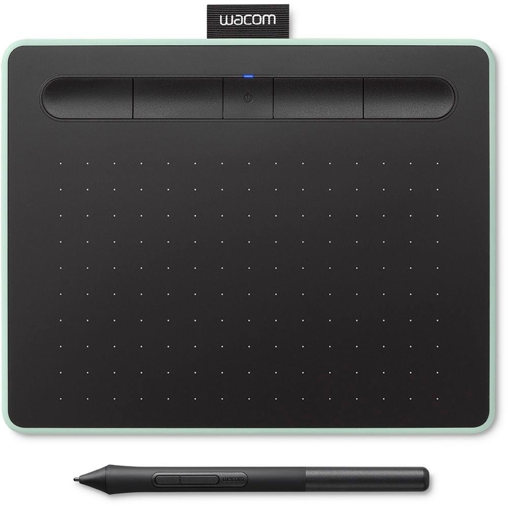 Mesa Digitalizadora Wacom Bluetooth Pequena Intuos Criativa Pistache - CTL4100WLE0