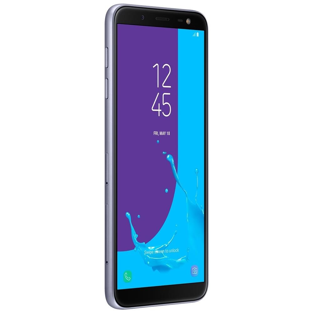 Smartphone Samsung Galaxy J6, 32GB, 13MP, Tela 5.6´, TV Digital, Prata - SM-J600GT Smartphone Samsung Galaxy J6, 32GB, 13MP, Tela 5.6´, TV Digital, Prata - SM-J600GT