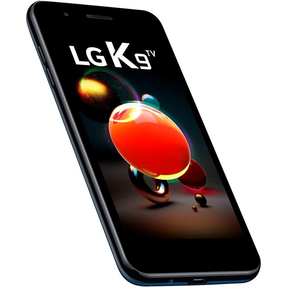 Smartphone LG K9, 16GB, 8MP, Tela 5´, TV Digital, Azul/Indigo - X210 TV Smartphone LG K9, 16GB, 8MP, Tela 5´, TV Digital, Azul/Indigo - X210 TV