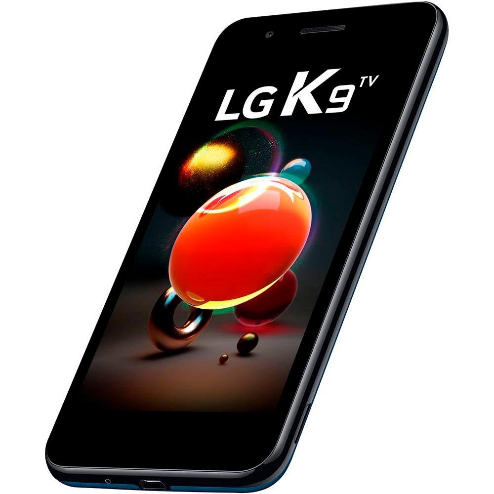 Smartphone LG K9, 16GB, 8MP, Tela 5´, TV Digital, Azul/Indigo - X210 TV Smartphone LG K9, 16GB, 8MP, Tela 5´, TV Digital, Azul/Indigo - X210 TV