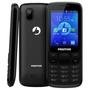 Celular Positivo P70, Tela 2.4´, Bluetooth, Acessa Whatsapp, Memória Expansível de até 128GB, Dual Chip, Preto