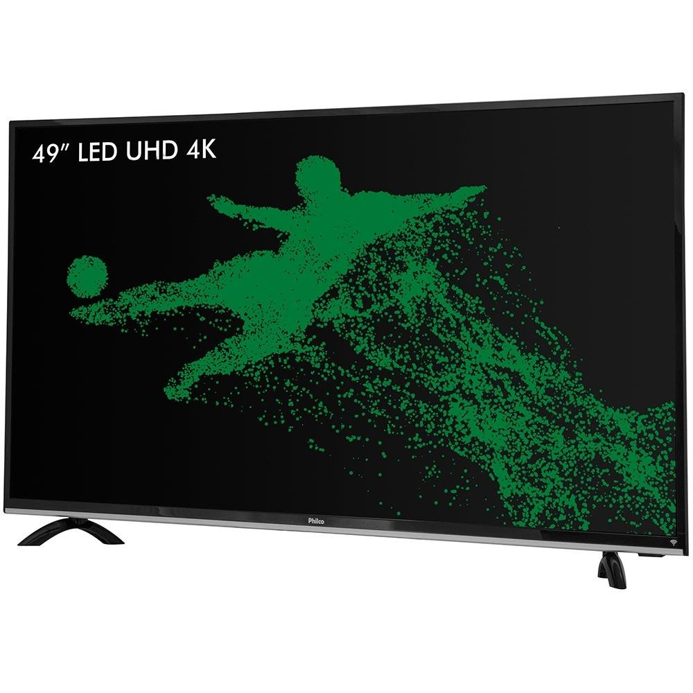 Smart TV LED 49´ UHD 4K Philco, 3 HDMI, USB, Wi-Fi, HDR - PTV49F68DSWN Smart TV LED 49´ UHD 4K Philco, 3 HDMI, USB, Wi-Fi, HDR - PTV49F68DSWN