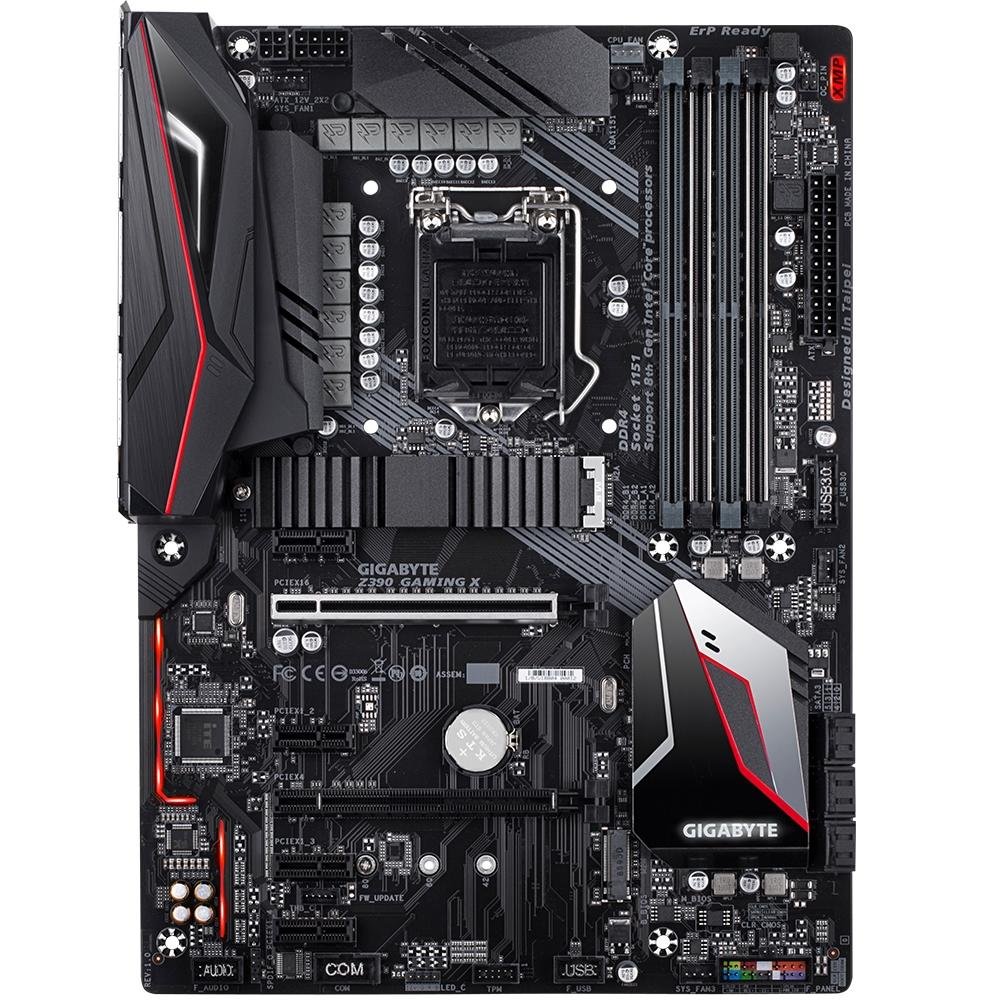 Placa-Mãe GIGABYTE Intel LGA 1151 Z390 GAMING X | KaBuM!