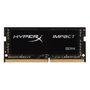 Memória RAM para Notebook HyperX Impact, 16GB, 2400MHz, DDR4, CL14, Preto - HX424S14IB/16