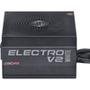 Fonte PCYes Electro V2, 500W, 80 Plus White, PFC Ativo, Preto - ELV2WHPTO500W