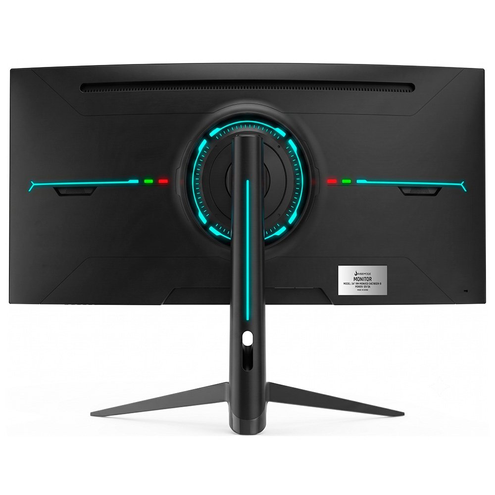 Monitor Gamer Rise Mode Nova Pro 34", QHD, 180Hz, 1ms, VA, HDMI e DisplayPort, Altura Ajustável, Som Integrado, Preto - RM-MONV03-34C1802K-B Monitor Gamer Rise Mode Nova Pro 34", QHD, 180Hz, 1ms, VA, HDMI e DisplayPort, Altura Ajustável, Som Integrado, Preto - RM-MONV03-34C1802K-B