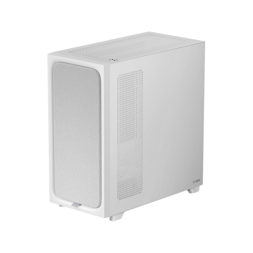 Gabinete Gamer TRYX Flova F50, Mid-Tower, ATX, com Fan Cross-Flow e Vidro Temperado, Branco, Sem Fonte - C-F500F-FM1E-G0W Gabinete Gamer TRYX Flova F50, Mid-Tower, ATX, com Fan Cross-Flow e Vidro Temperado, Branco, Sem Fonte - C-F500F-FM1E-G0W