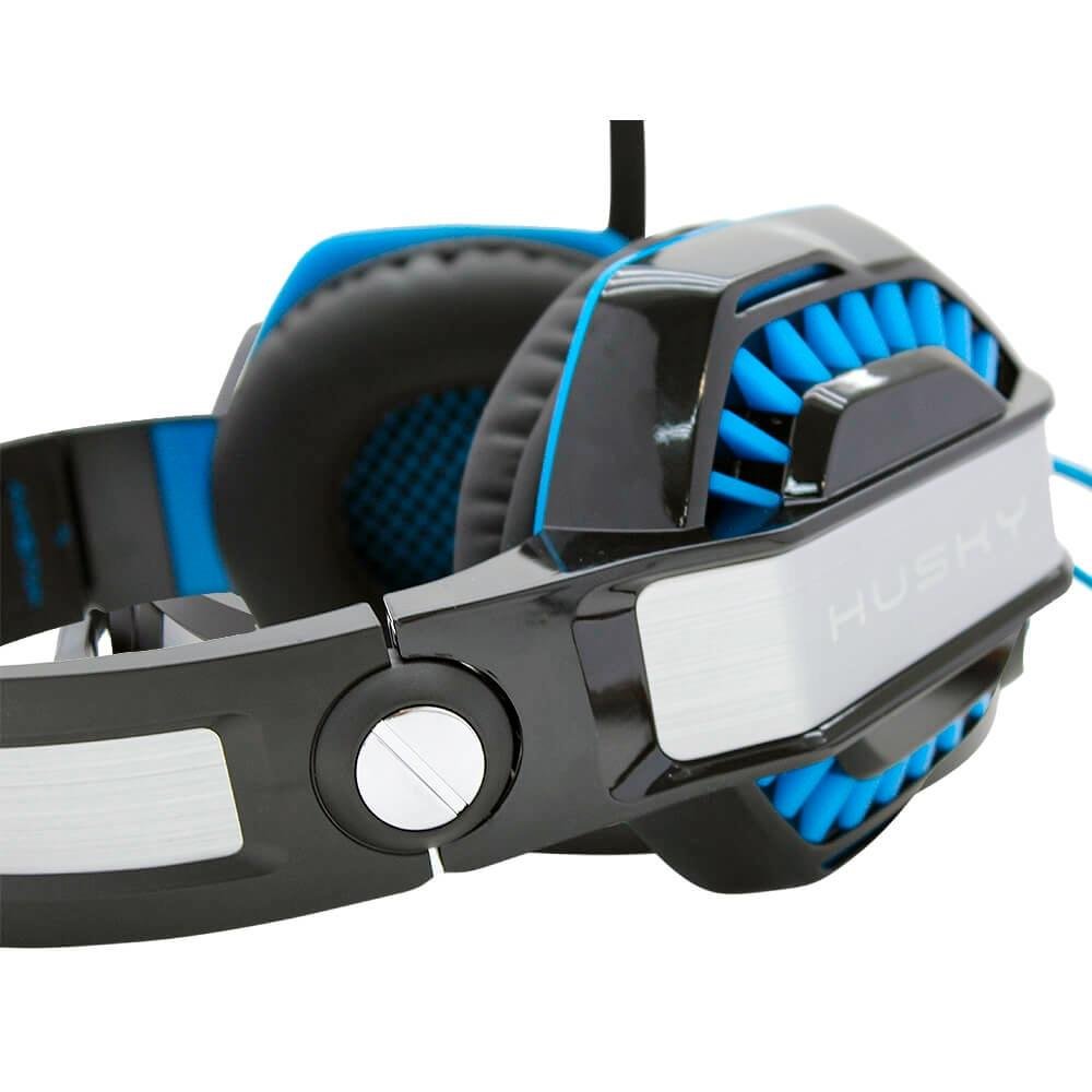 Headset Gamer Husky Snow, USB, 7.1 Surround, LED Azul - HS-HSN-BL Headset Gamer Husky Snow, USB, 7.1 Surround, LED Azul - HS-HSN-BL