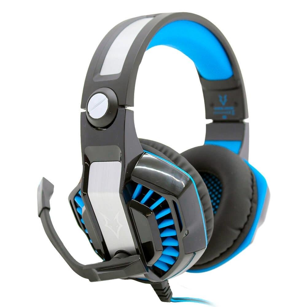 Headset Gamer Husky Snow, USB, 7.1 Surround, LED Azul - HS-HSN-BL Headset Gamer Husky Snow, USB, 7.1 Surround, LED Azul - HS-HSN-BL