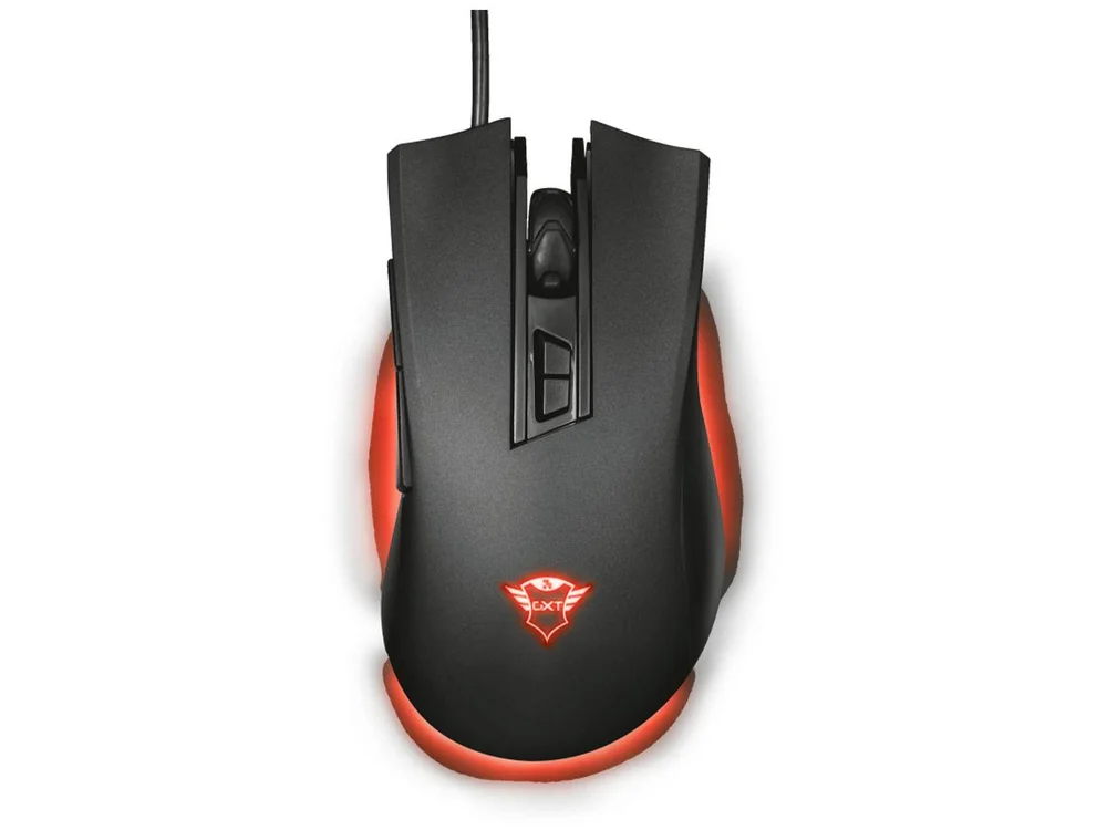 Mouse Gamer Trust Zeebo GXT121 3200 DPI KaBuM