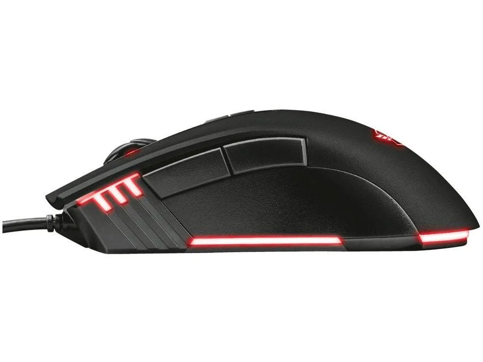Mouse Gamer Trust Zeebo GXT121 3200 DPI KaBuM