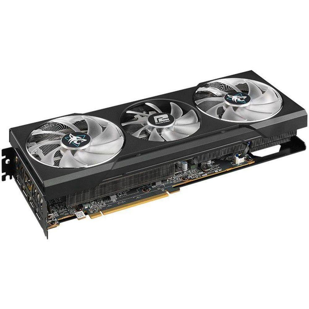 グラフィックボード・グラボ・ビデオカード PowerColor Hellhound RX6700XT white Placa De Vídeo Powercolor Hellhound Radeon Kabum