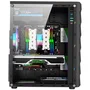 Gabinete Gamer Hayom, 3 Baias, Sem Fonte, Preto - GB1711