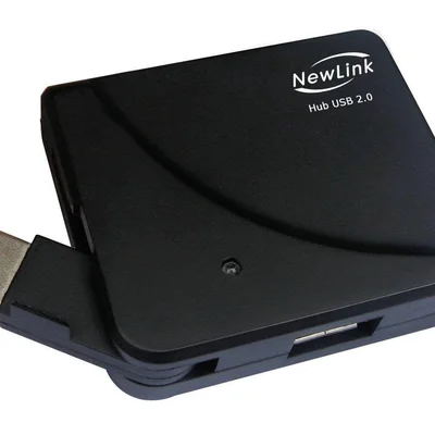 Mini Hub Usb Newlink 20 4 Portas HB201NL