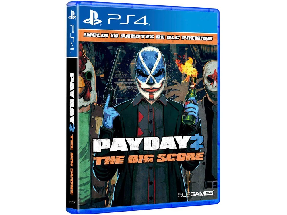 Jogo Pay Day 2, The Big Score Game - PS4 Jogo Pay Day 2, The Big Score Game - PS4