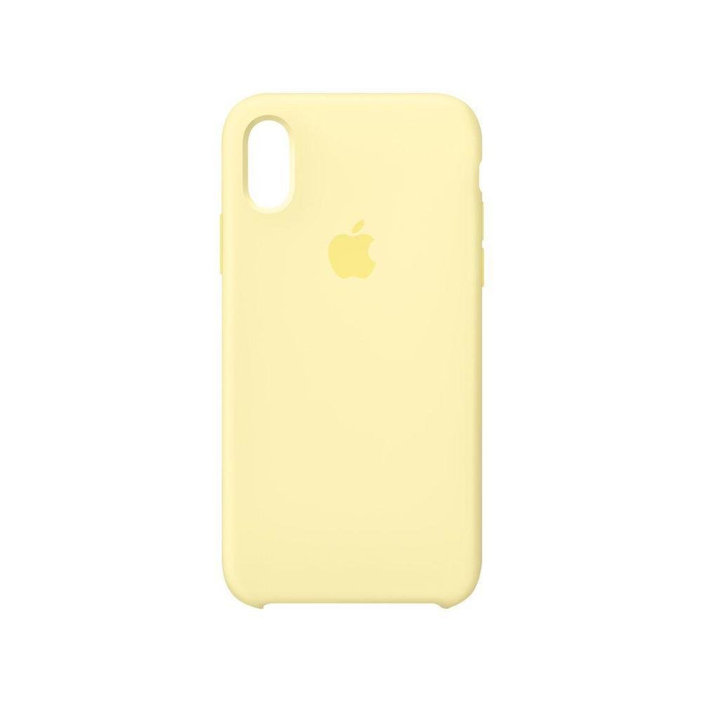 Capa de Silicone Amarelo-creme - iPhone XS Max | KaBuM!
