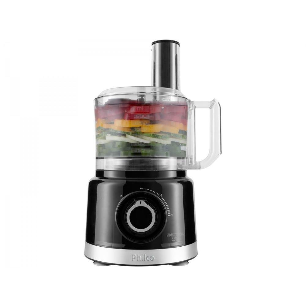 Multiprocessador de Alimentos Philco Preto Multiprocessador de Alimentos Philco Preto