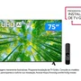 Smart TV LG 75 Polegadas 4K, UHD, HDR, GeForce Now, Thinq AI, Smart Magic - 75UQ8050