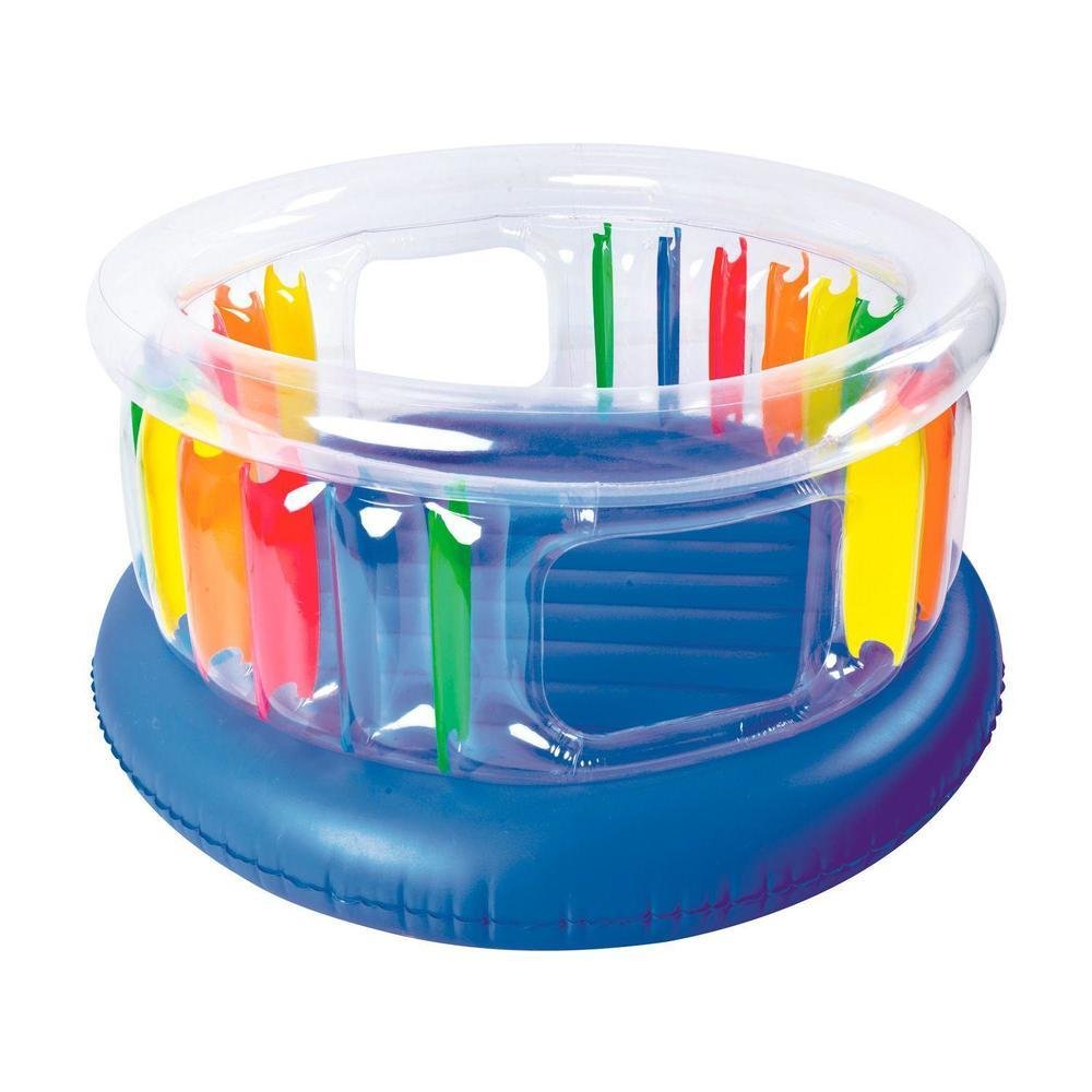 Pula Pula Inflável Jilong Trampolim Multicolorido Pula Pula Inflável Jilong Trampolim Multicolorido