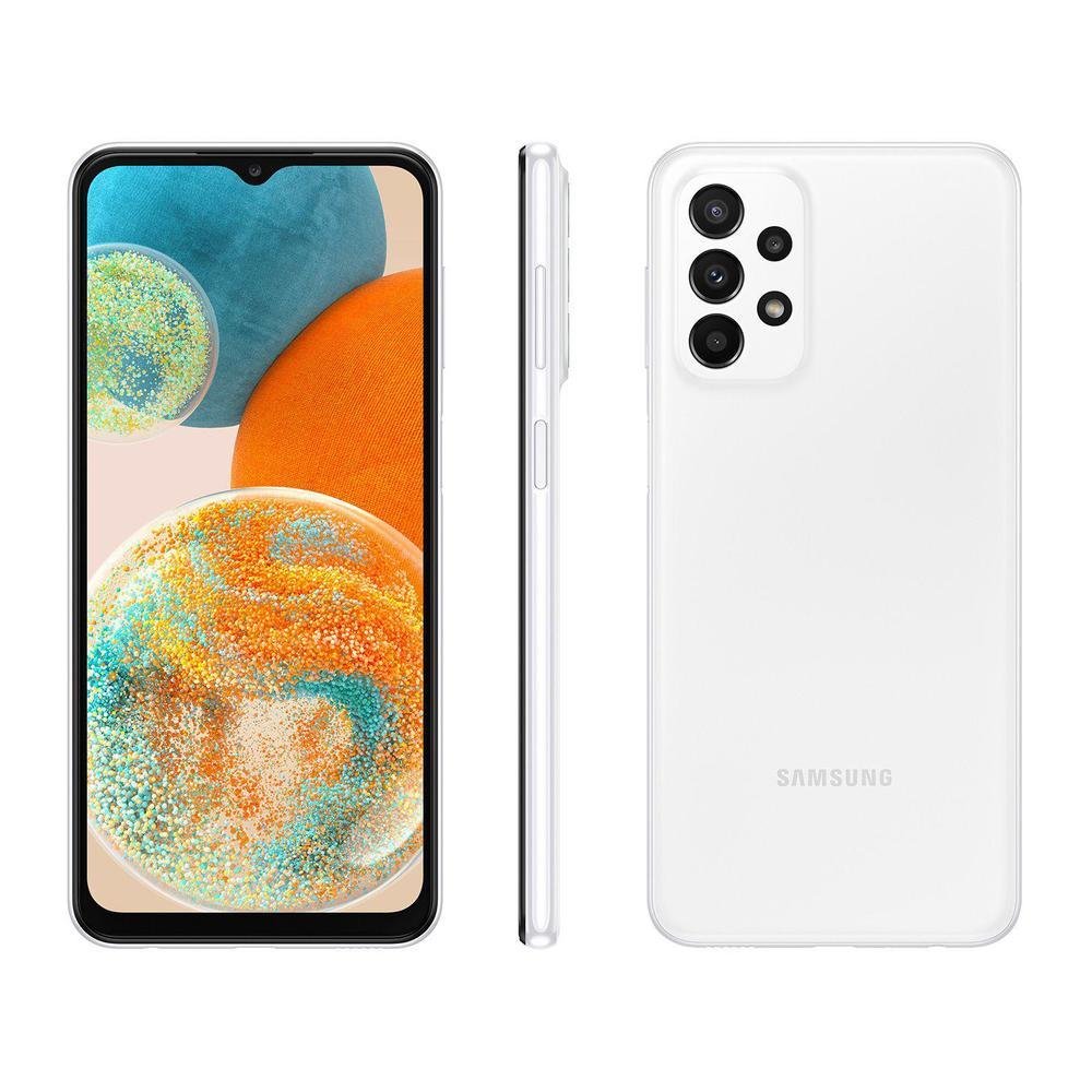 Smartphone Samsung Galaxy A23 128GB Branco 5G Octa